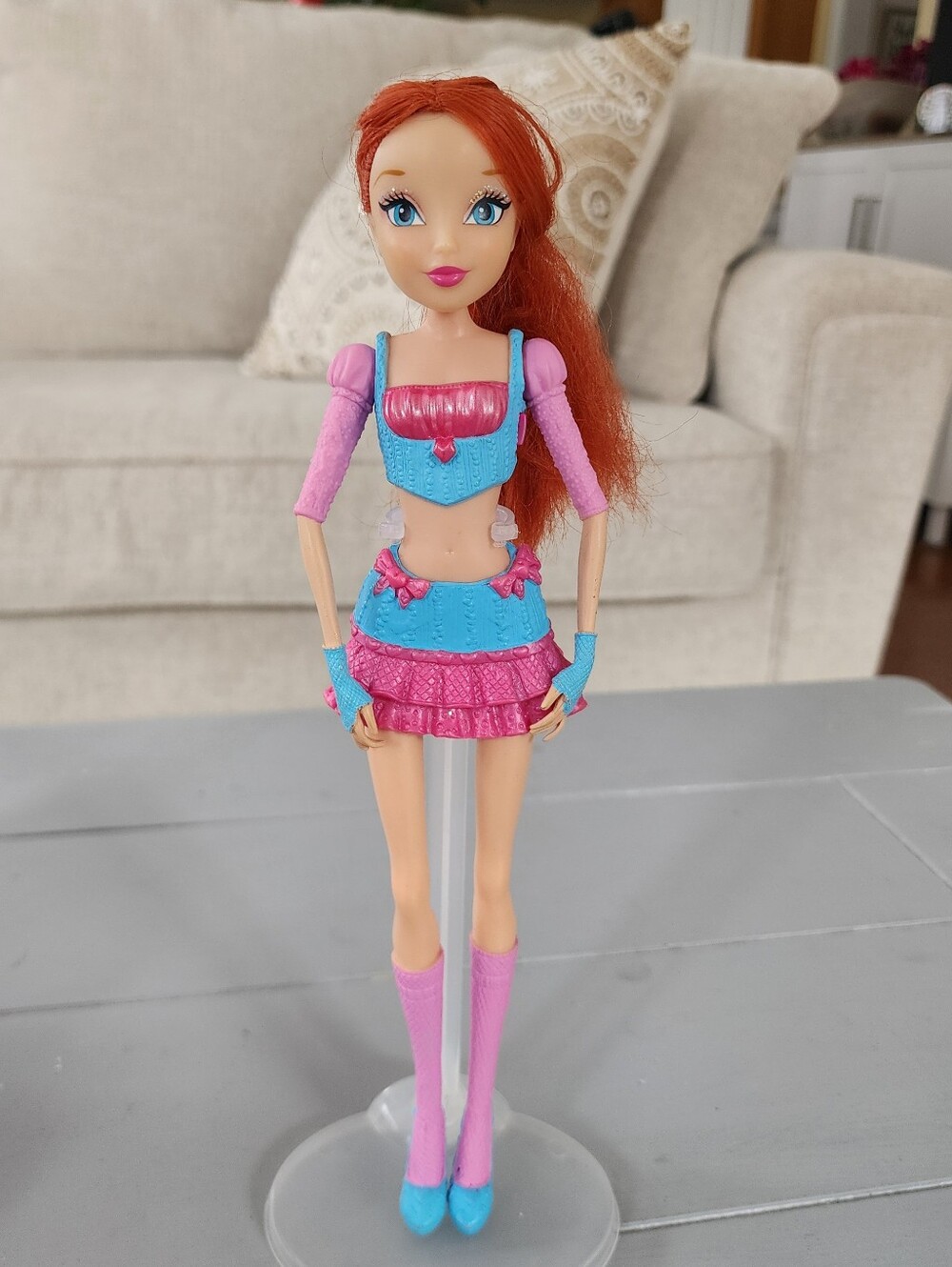 Jakks Winx Club Magic Wings Bloom Music & Light Spin Doll 2000s Cute